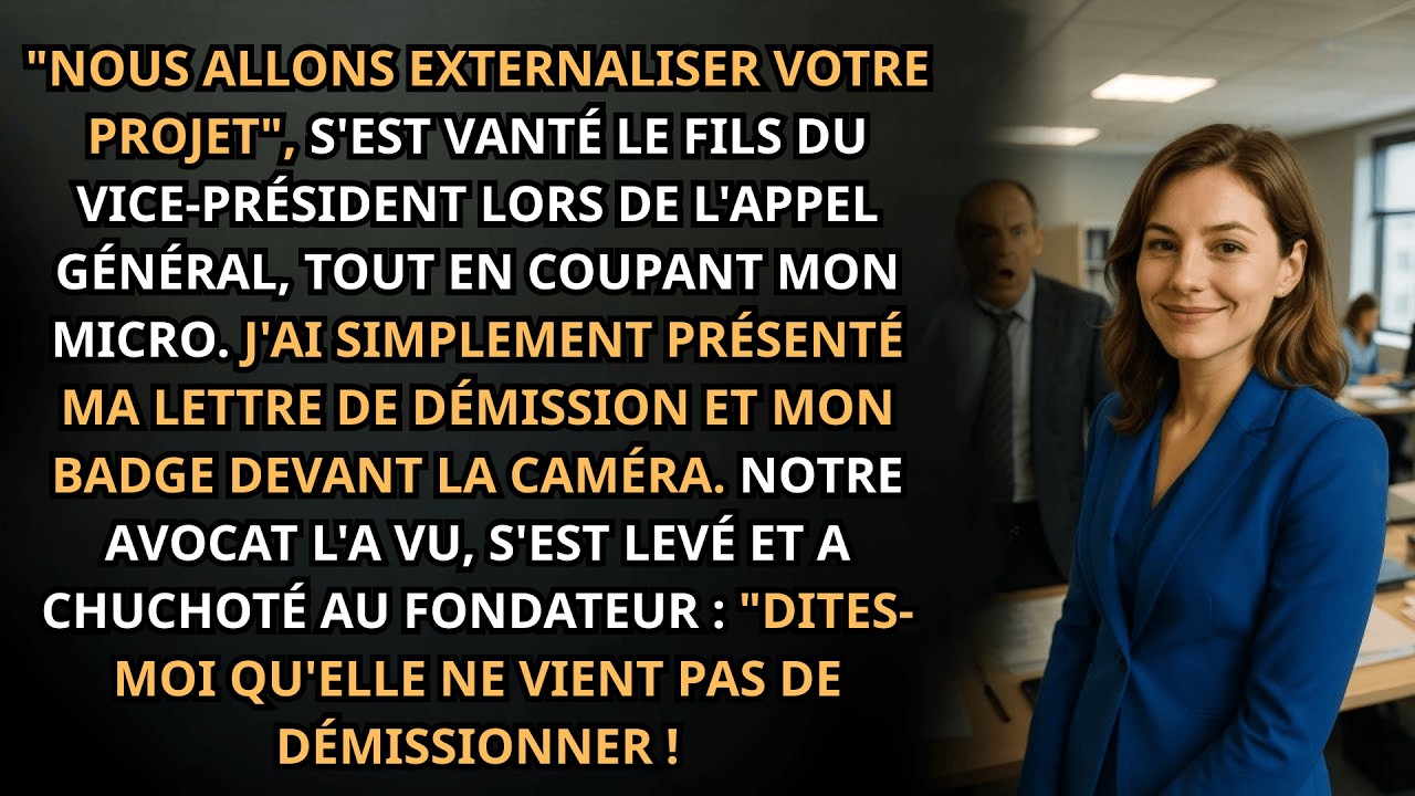 J’ai brandi ma lettre de démission et perdu leur client de 14M$ | Revanche en entreprise