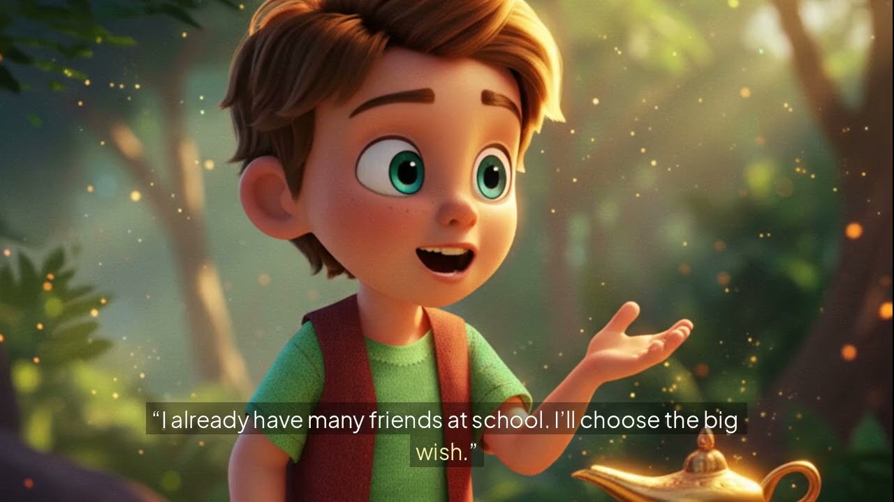 The Boy and the Genie | Kids Stories | Short Stories for Kids | Story Books for Kids