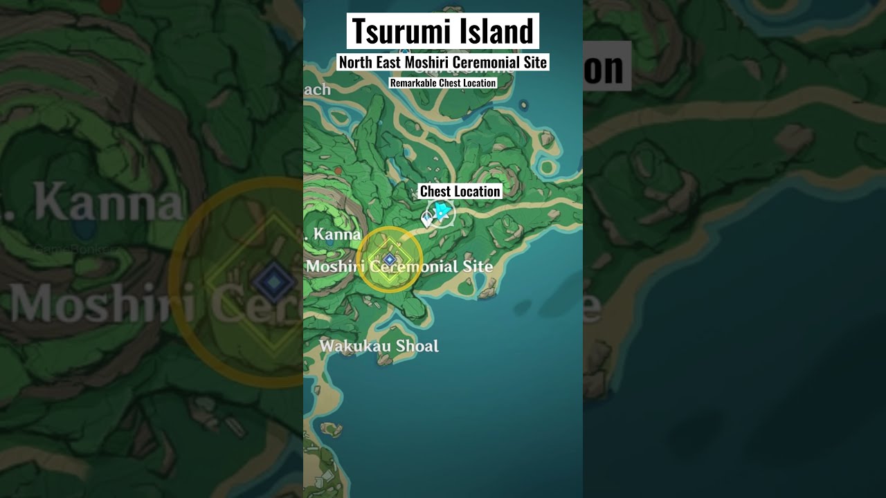 Tsurumi Island North East Moshiri Ceremonial Site Remarkable Chest Location YouTube