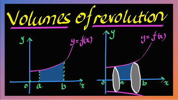 Volumes of revolution using integration - AS and A Level