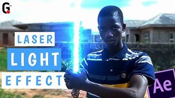 Create Laser Light Effects using Saber Plugin in After Effects