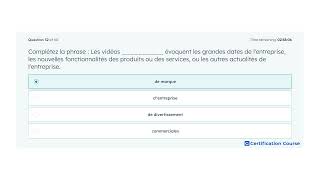 Complétez La Phrase Les Vidéos Évoquent Les Grandes Dates De Lentreprise, Les Nouvelle