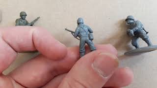 Warlord US Infantry vs Perry Miniatures US Infantry side-by-side comparison