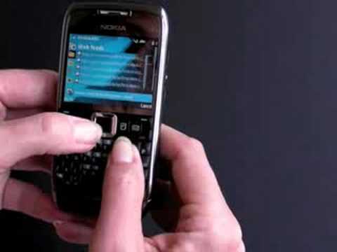 Nokia E71 S60 Smartphone Phone Review (Part 2)