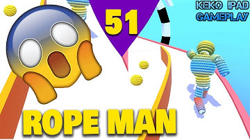 Rope Man - Level 51 - KEKO IPAD GAMEPLAY Android ios