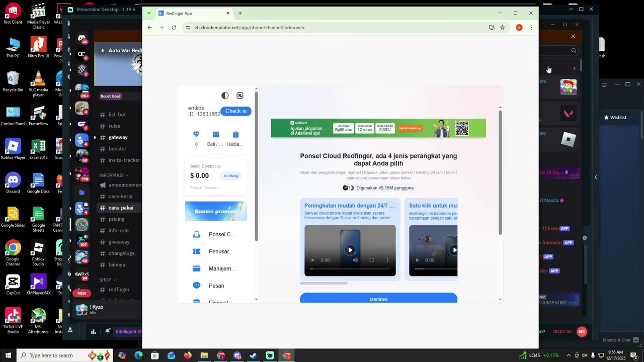 AUTO REDEEM REDFINGER FREE!
