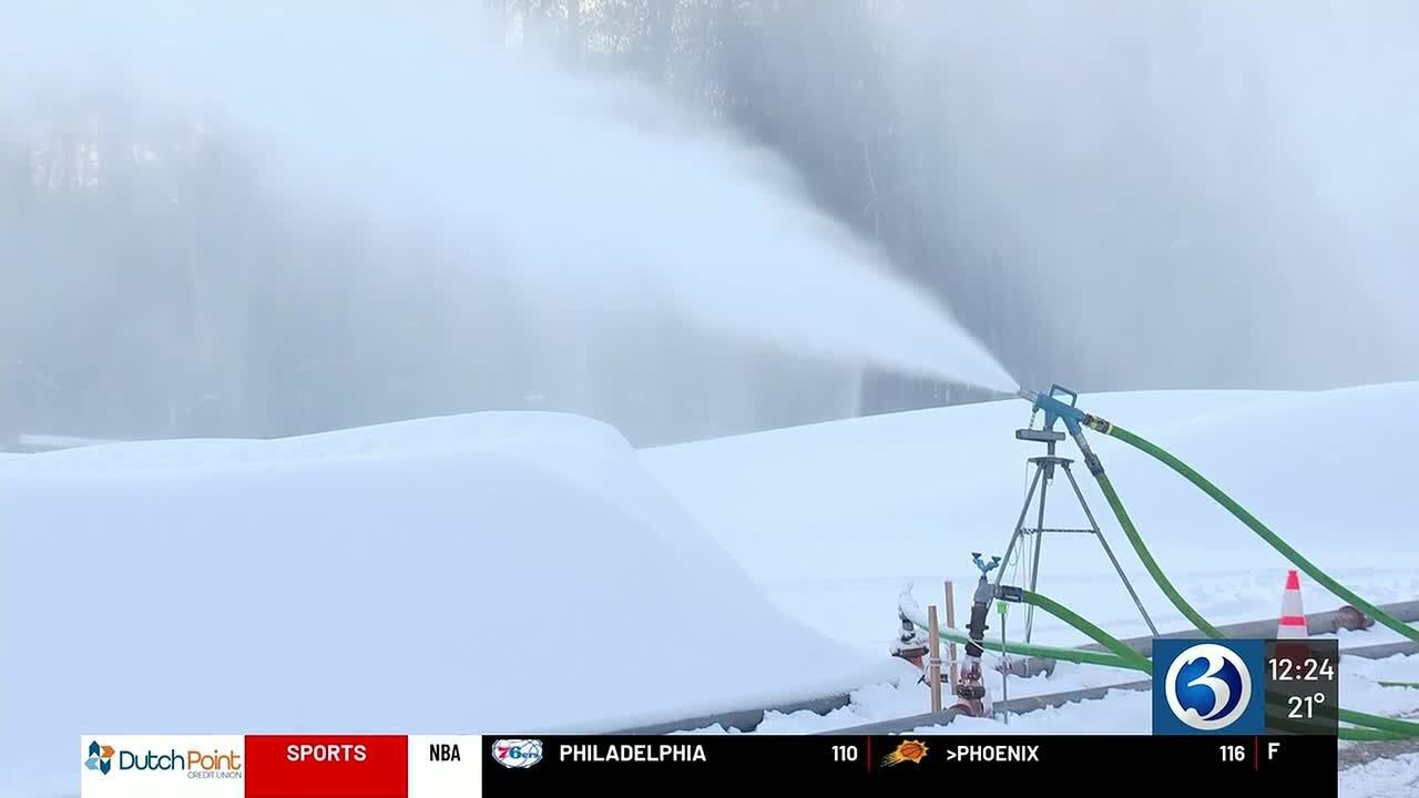 VIDEO: Eversource volunteers help prepare for Special Olympics Winter Games