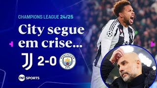 Thumbnail for ÉDERSON FALHA, CITY PERDE MAIS UMA E FICA EM PERIGO NA CHAMPIONS! JUVENTUS 2X0 MANCHESTER CITY