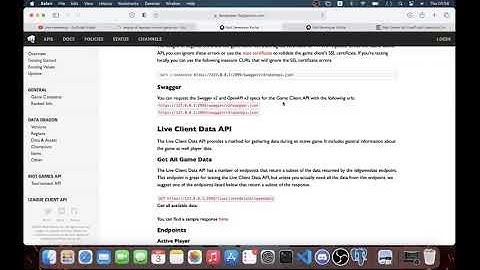 Interfacing with league of legends api and making app #1 (python)
