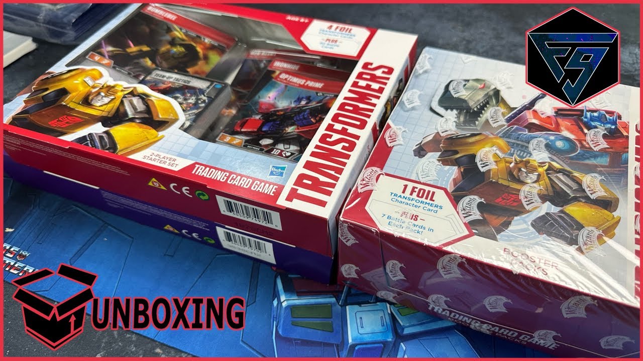 Unboxing a Transformers TCG Wave 1 (2018) Booster Box
