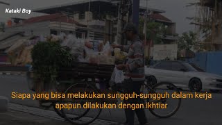 Video Story WA kata-kata bijak, rezeki bukan urusan manusia.