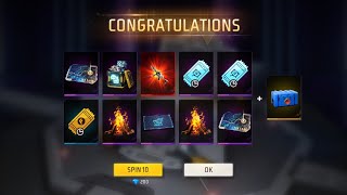 NEW EVO VAULT SPIN | FREE FIRE EVO VAULT | FREE FIRE NEW EVO GUNS SPIN TRICK|