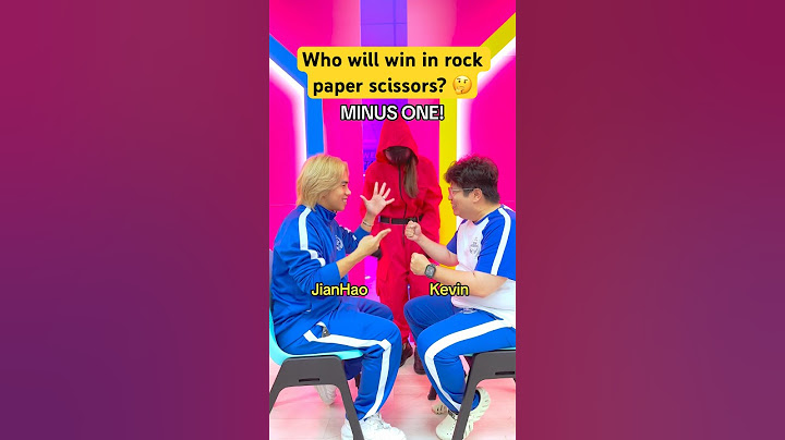 Who will win in rock paper scissors? 🤔