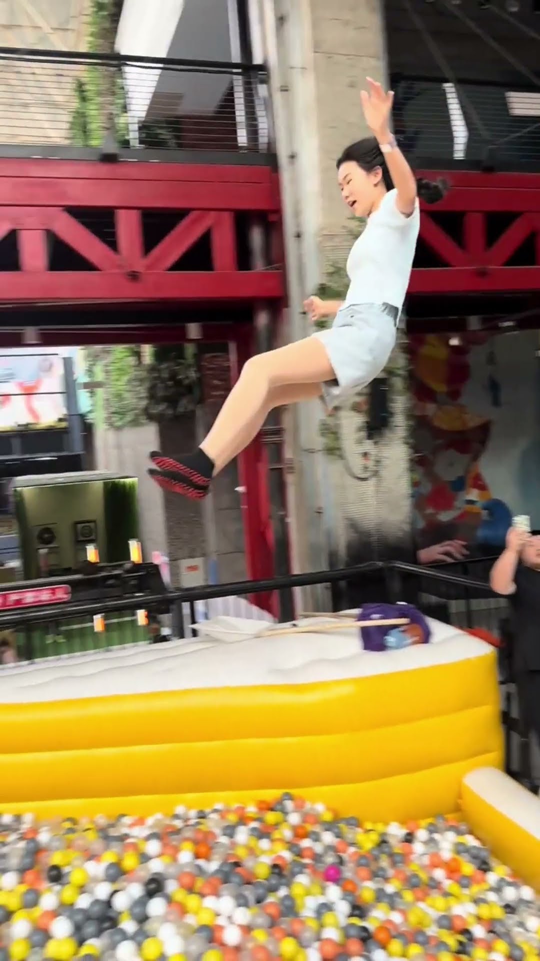 This Trampoline Is So ?? Fun! Why Didn't We Just Start Jumping Around Like This When We Were Kids