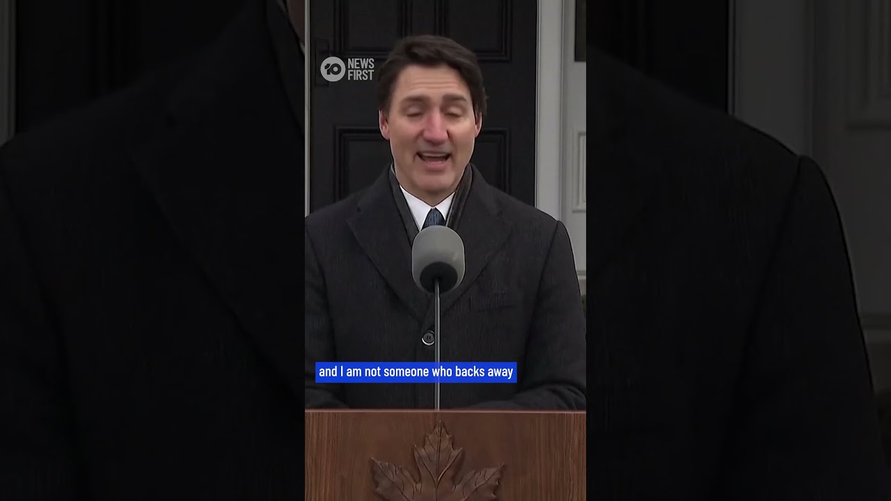 Canadian Prime Minister Justin Trudeau Announces Resignation Plan 10 News First
