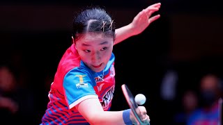 張本美和 vs 出雲美空 T BEST GAME 木下アビエル神奈川 vs 京都カグヤライズ ノジマTリーグ2024-2025 2024年9月21日 カルッツかわさき 第2G【卓球 Tリーグ公式】