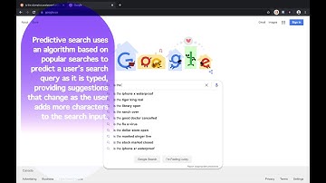 Internet & Search - Predictive Search - Google Chrome