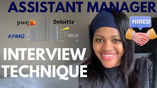 How to ace your interview in UK/abroad( AM and Senior positions)| Big Four Firms