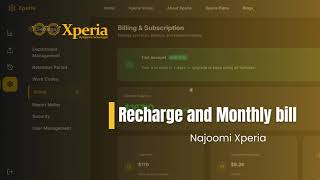 Recharge and Monthly billing tutorial Najoomi Xperia | Automated Call QA Platform