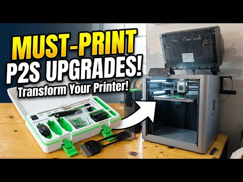 I Printed These Accessories for My Bambu P2S...Why Didn't I Do This Sooner?