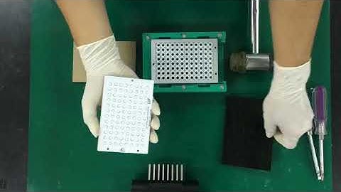 Frit insertion into Column