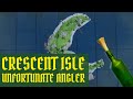 Crescent isle the unfortunate angler  sea of thieves