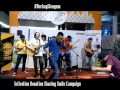 Performance D'Tasemen69 di Activation Donation Sharing Smile Campaign