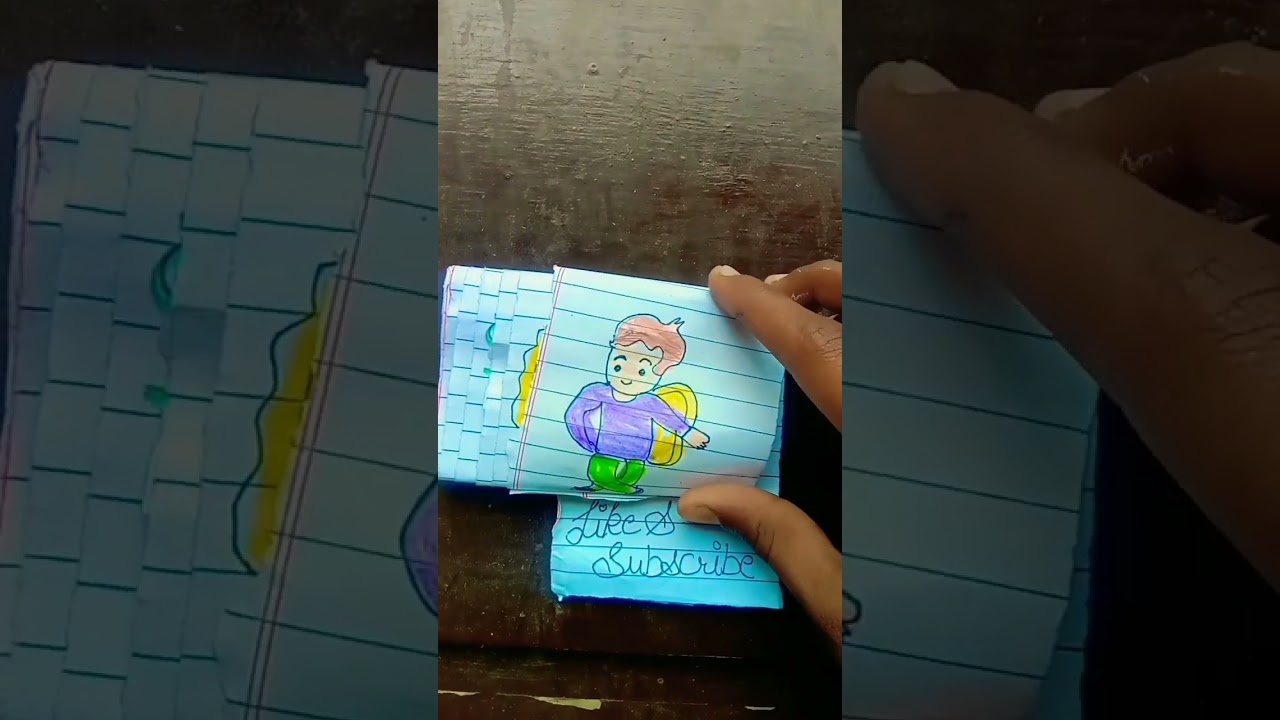 New folded drawing ideas 💡😊💌ll#treding #funny 😂#related #viralvideo 😊