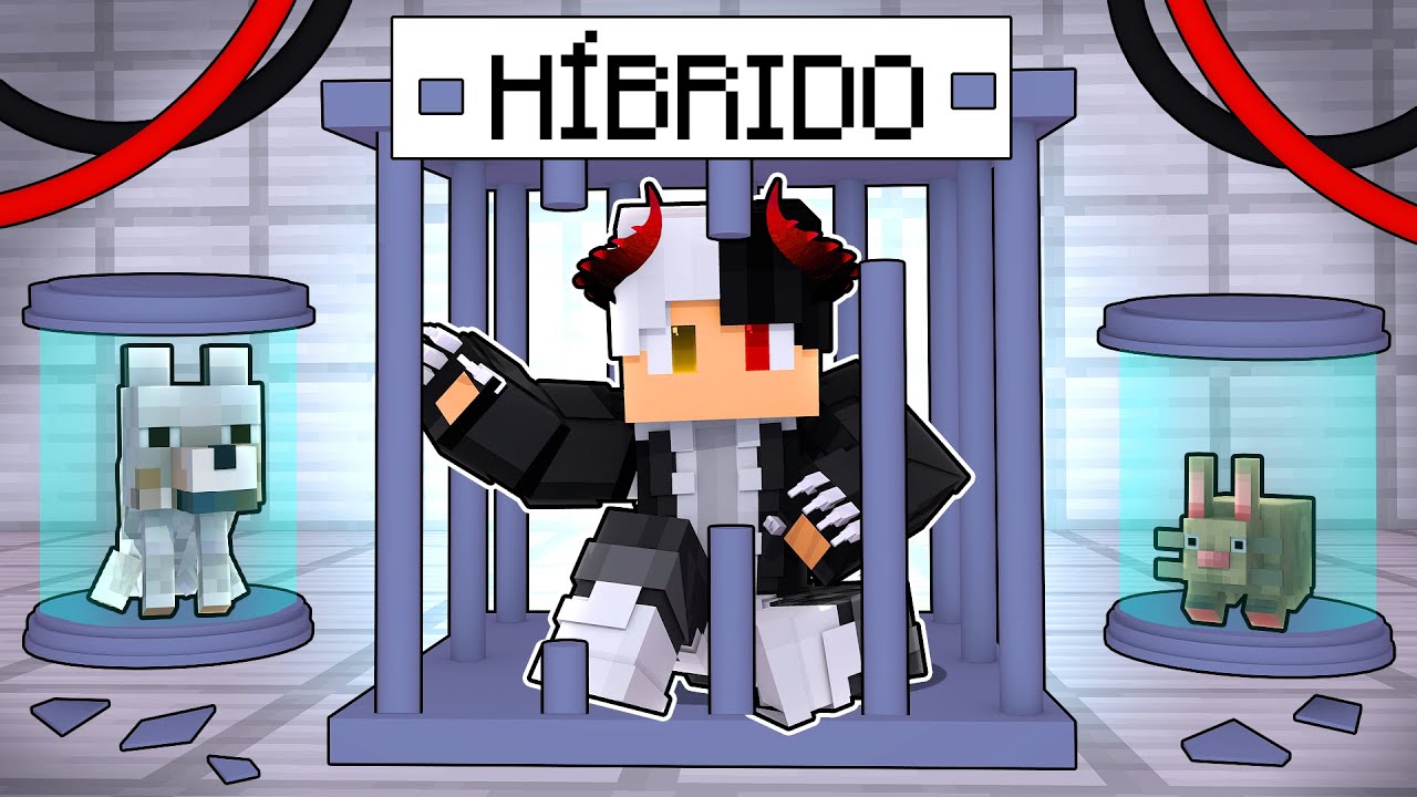 P3DRU virou um HÍBRIDO no Minecraft por 24 HORAS