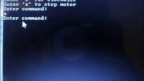 USB based stepper motor controller