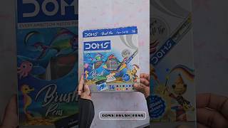 DOMS Brush Pen Magic ✨; Learn Brush Pen Blending in Seconds!