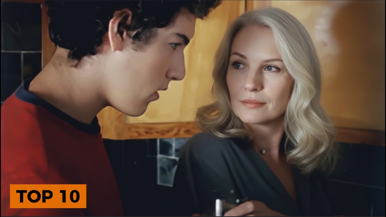 TOP 10 Older Woman Younger Man Relationships | Best Movies