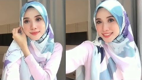 Triangle Hijab Tutorial Compilation