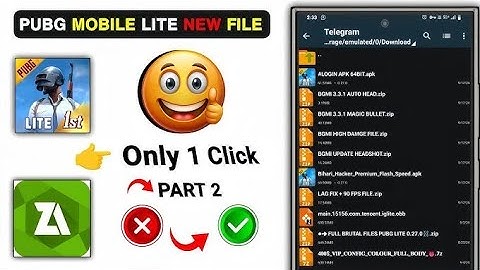 Pubg mobile lite config file kaise lagaye 2025 🔥  Pubg lite file kaise set karen | pubg lite update