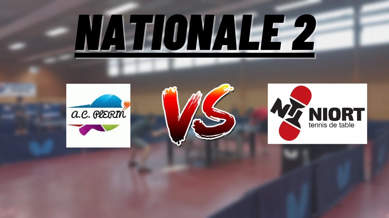 NATIONALE 2 | PLERIN AC vs NIORT TT | HIGHLIGHTS |