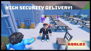 HIGH SECURITY DELIVERY! | Roblox My Prison #12