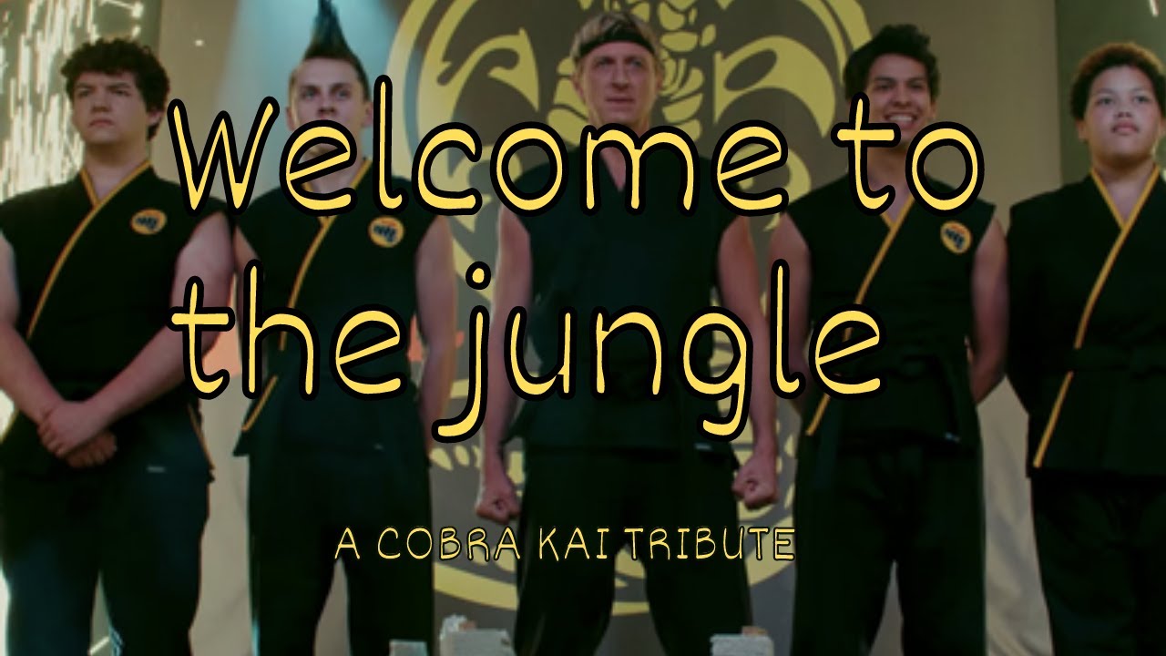 Cobra kai Tribute|| Welcome to the jungle||