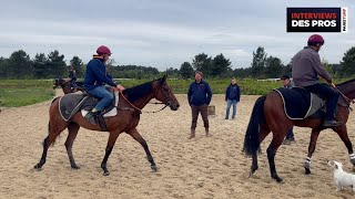 Gold Tweet et Amy du Kiff se préparent pour le Grand Steeple-Chase de Paris