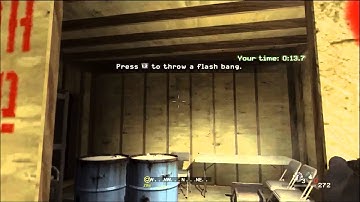 Call of Duty 4: F.N.G Course w/ MP5 and Pistol