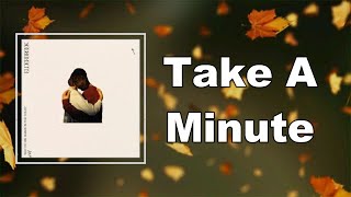 Elderbrook - Take A Minute  (Lyrics)