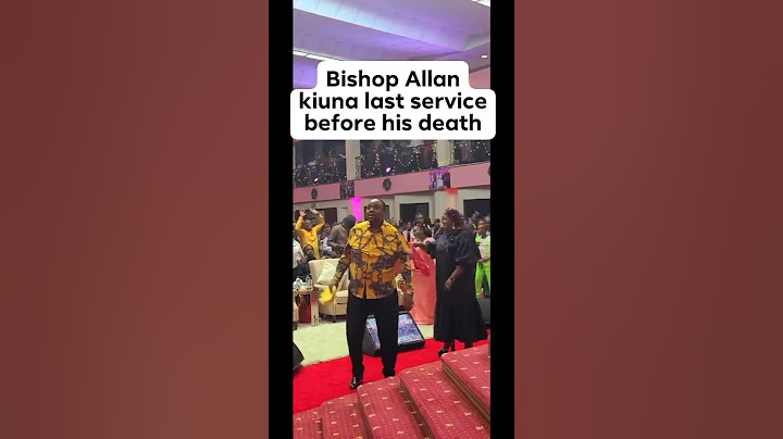Bishop Allan kiuna last service before his death #trends #trendingnow #viralnews #viraltiktok