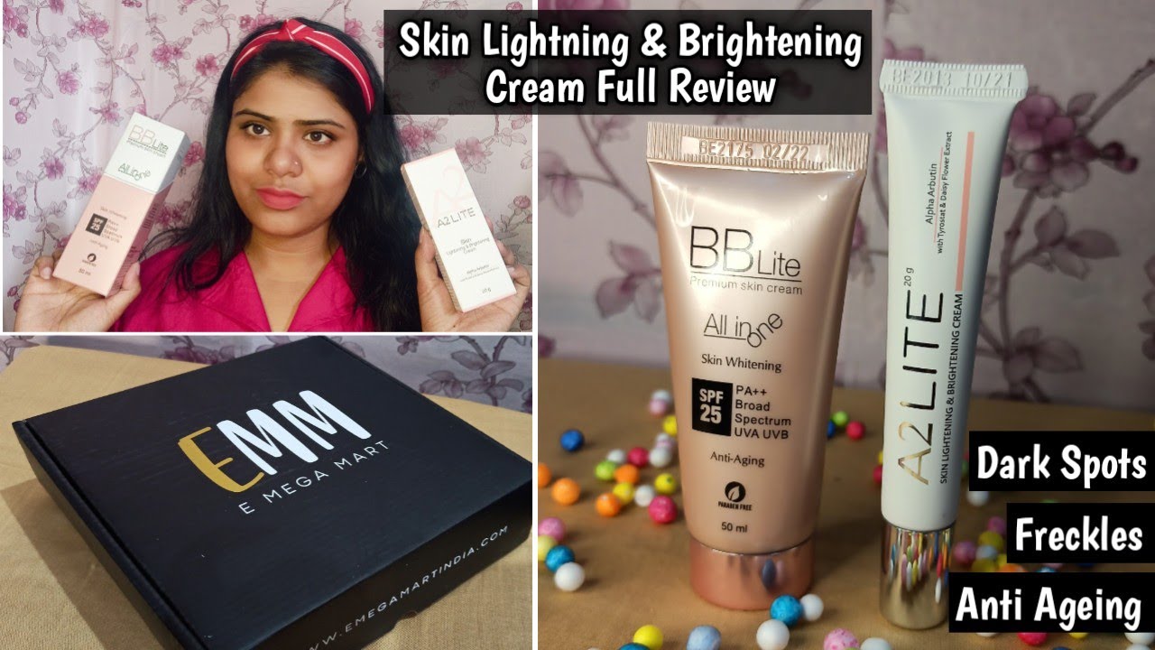 EMM BBLite Premium Skin Cream & Ethiglow A2 Lite Skin Lightening