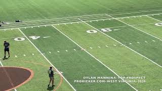 DYLAN MANNINA, RAY GUY PROKICKER.COM TOP PROSPECT CAMP 2026,  PUNTER, WEST VIRGINIA, CLASS OF 2028