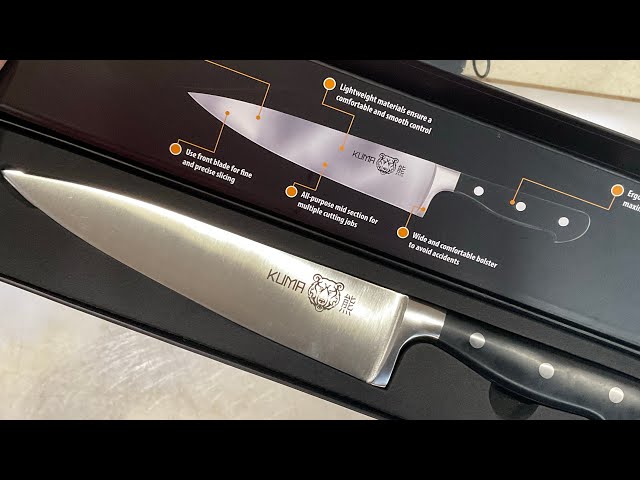 ku_kuma　8/1 Honest Review Of The KUMA 8” Classic Chef's Knife! / Japanese