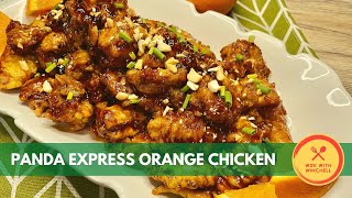 How to make Panda Express Orange Chicken at home | Wok With Winchell