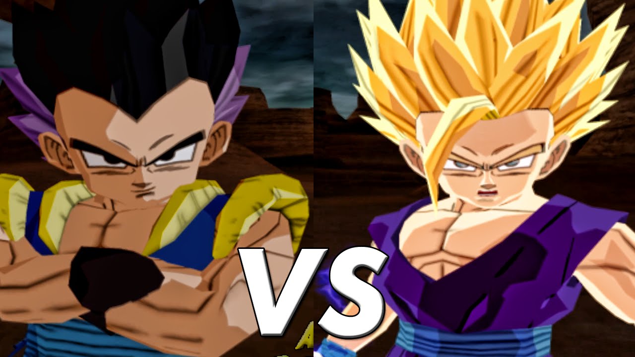Gotenks vs Gohan SSJ2 | Dragon Ball Z Budokai Tenkaichi 3 Version ...