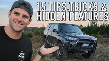15 Toyota 4Runner Hidden Features, Tips, Tricks, and Hacks!