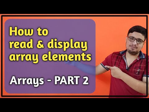 How To Read And Display Array Elements | Array In C - PART 2 | C Programming In Hindi | PART 49