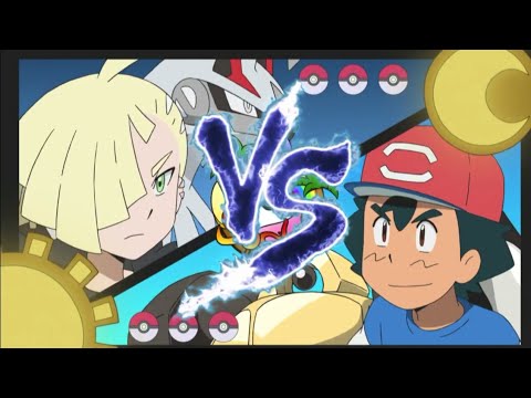 ASH VS GLADIONLIGA ALOLA FINAL