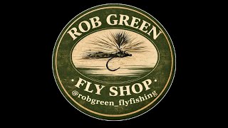 Rob Green Fly Tying Live _ Short Session - tying some flies and an emerger